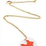 Goldfish Necklace,Plexiglas..