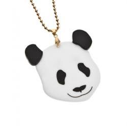 Panda Necklace,Plexiglass Kawaii Necklace,Lasercut Acrylic,Gifts Under 25